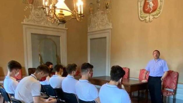 L’Etrusca ricevuta dal vescovo Migliavacca