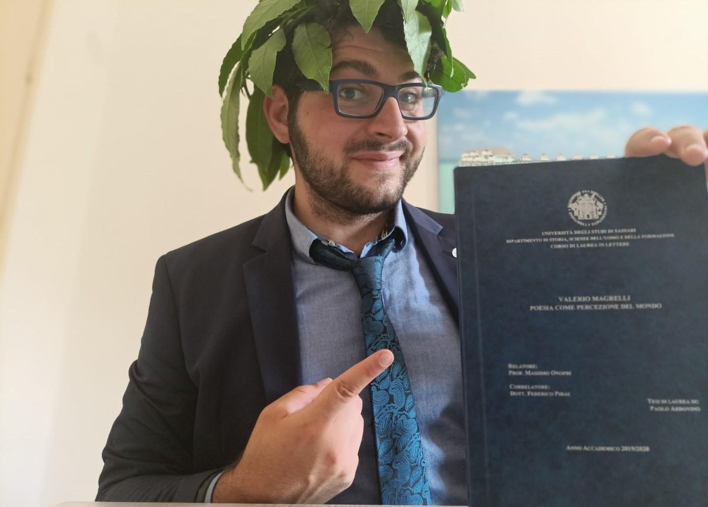 Laurea in Lettere per Paolo Ardovino