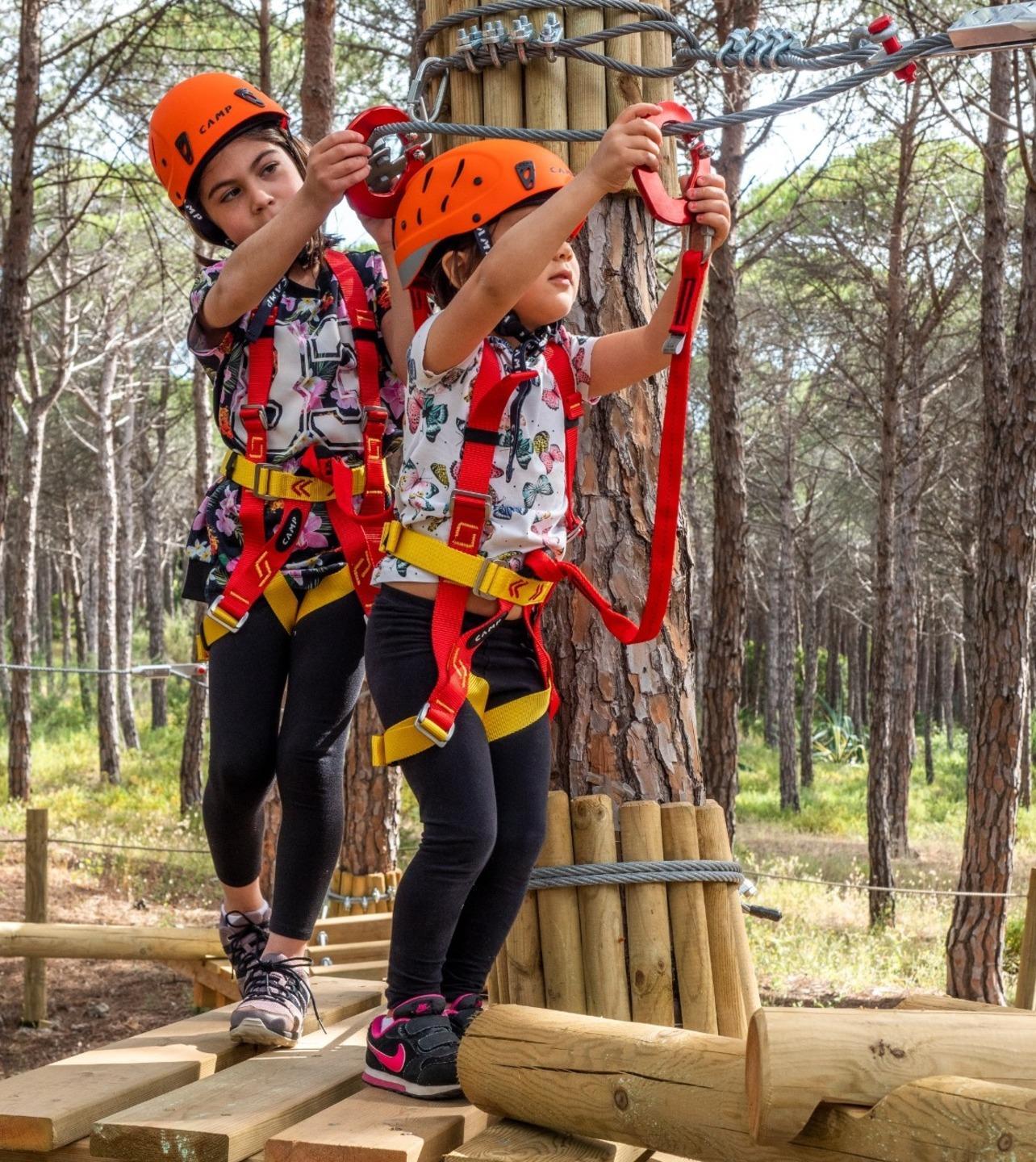 Sardegna avventura park nella pineta di Santa Lucia 