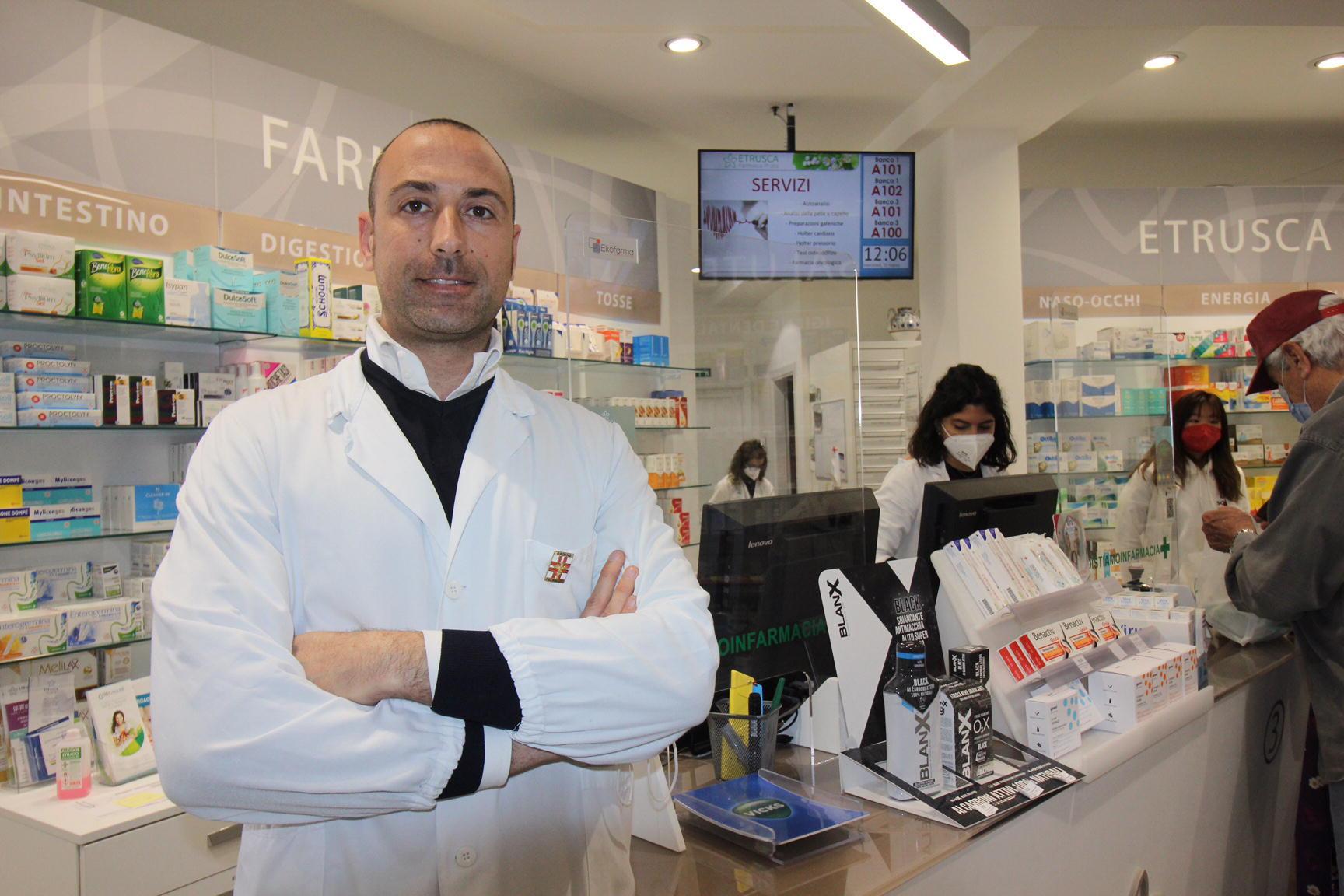 Pietro Brandi, presidente dell'Ordine provinciale dei farmacisti