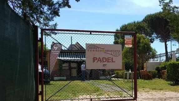L'ingresso del Tennis amaranto