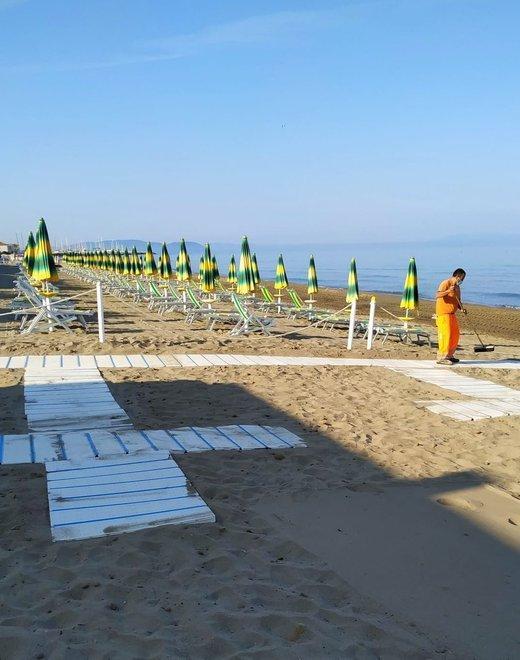 Passerelle sulle spiagge