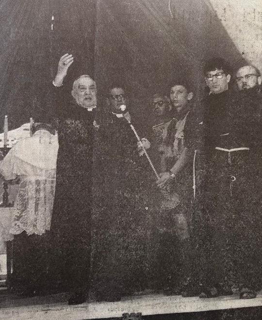Madonna degli scout Messa con il vescovo