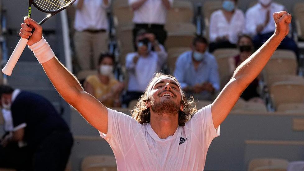 Il cuore di Stefanos pazzo di gioia È finale Slam, Grecia mai così in alto