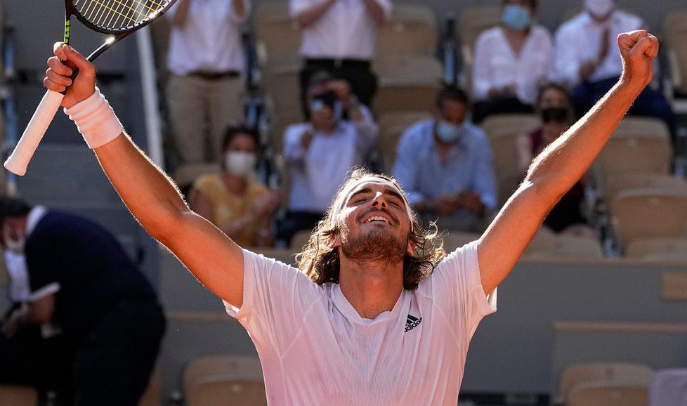 Il cuore di Stefanos pazzo di gioia È finale Slam, Grecia mai così in alto