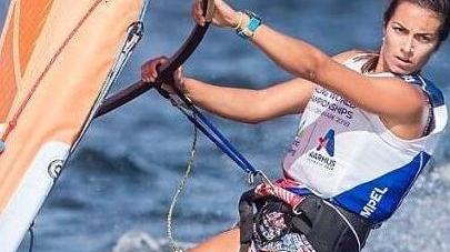 La Maggetti reginetta nel windsurf