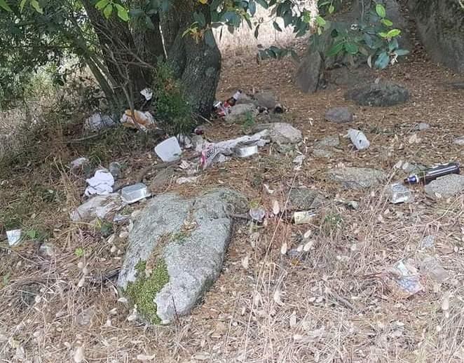 Una discarica sotto Tanca Manna 