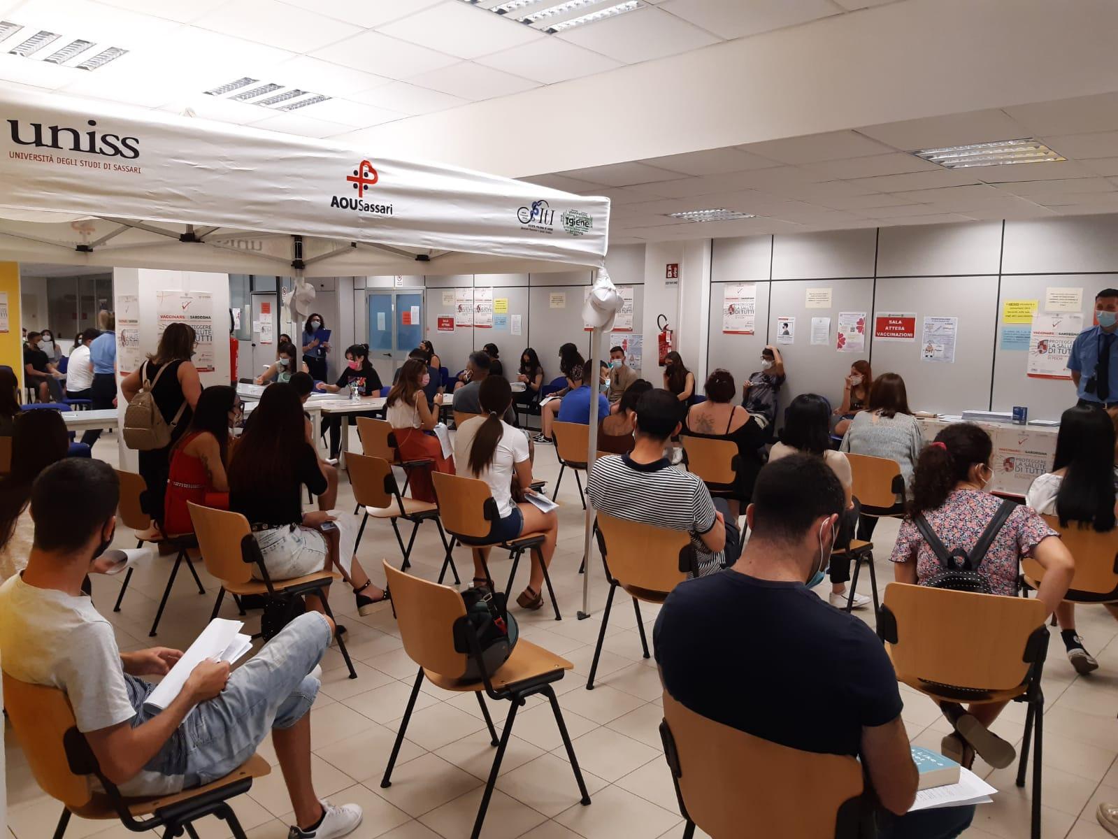 Open day a Sassari: oltre 1000 vaccini somministrati