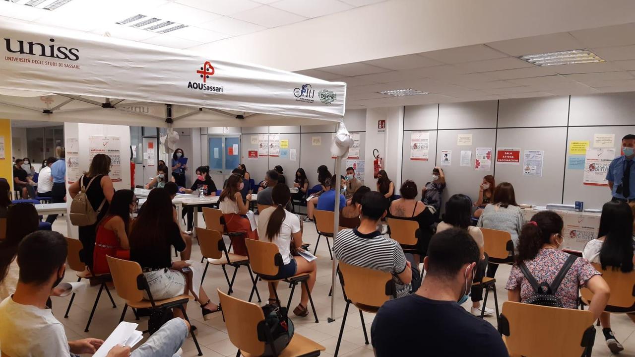 Open day a Sassari: oltre 1000 vaccini somministrati