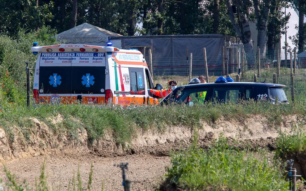 Bimbo cade sulla pista da cross, portato a Bologna in elicottero 