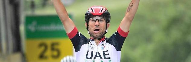 Ulissi a segno, Pogacar è sempre il leader