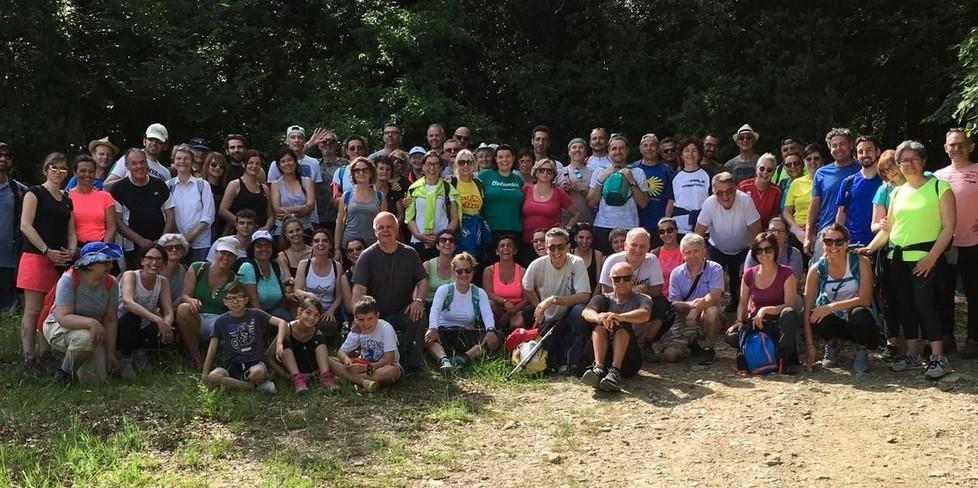 Oggi pellegrinaggio da Riparbella fino a Montenero 