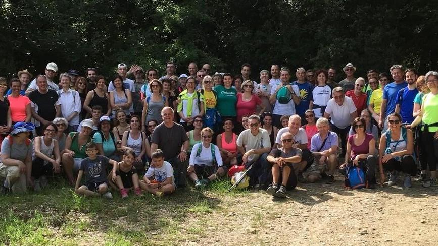 Oggi pellegrinaggio da Riparbella fino a Montenero