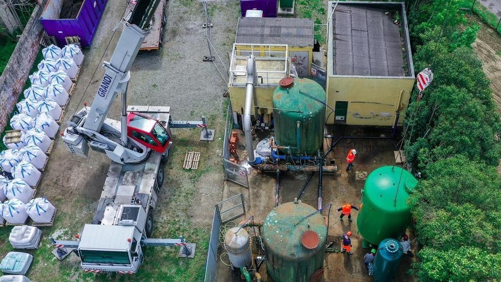 Potenziata la centrale idrica a servizio della zona sportiva