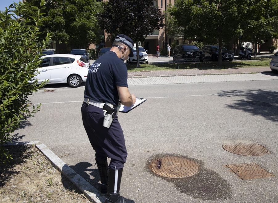Cade con la bicicletta e si ferisce al volto Soccorso un 74enne
