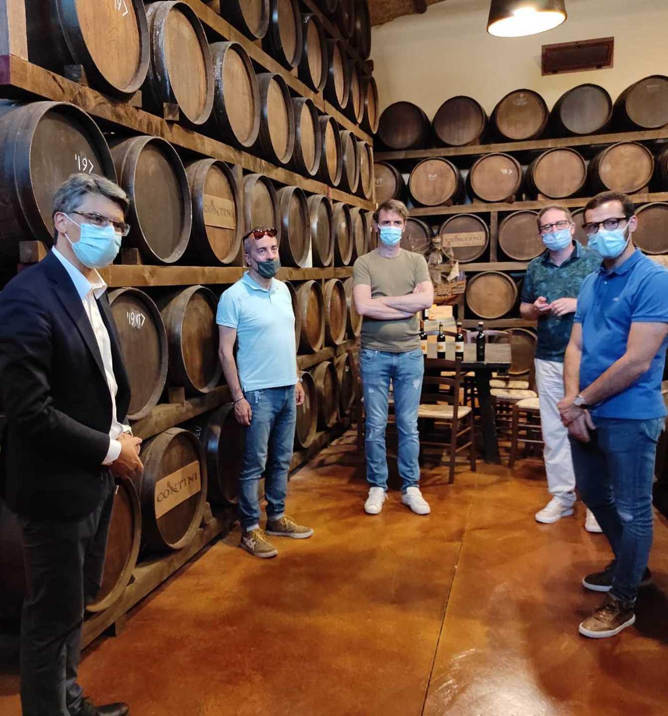 Gli allievi dell’Alma di Parma in visita alle eccellenze di Cabras