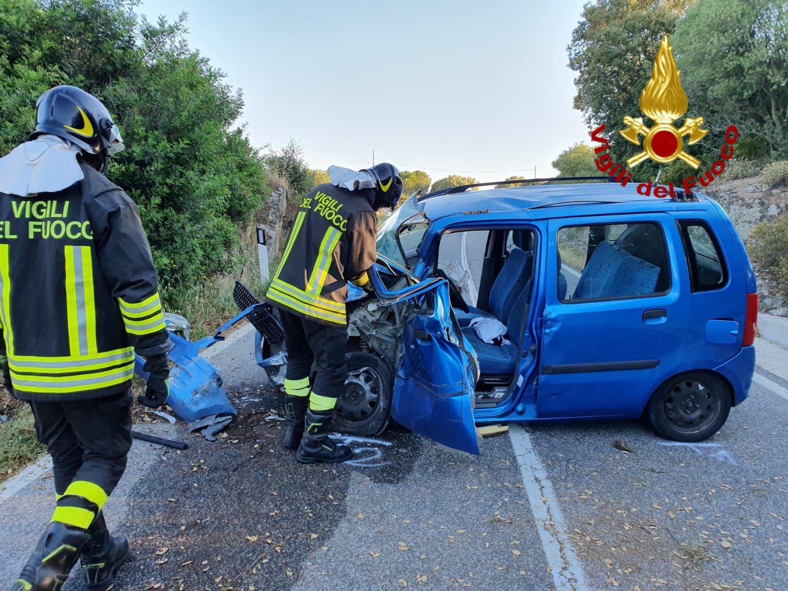 Incidente sulla Telti-Calangianus: 29enne trasportato in ospedale con l'elisoccorso 
