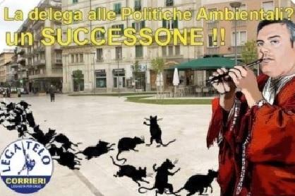 la vignetta pubblicata su un gruppo di Facebook