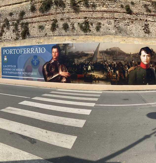 Gigantografia nel ricordo di Cosimo e Napoleone 