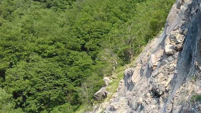 Provinciale delle Forbici chiusa per lavori alla rete paramassi