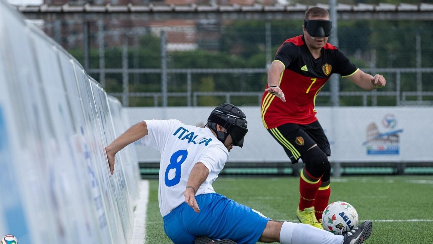 Le star del blind football arrivano a San Teodoro 
