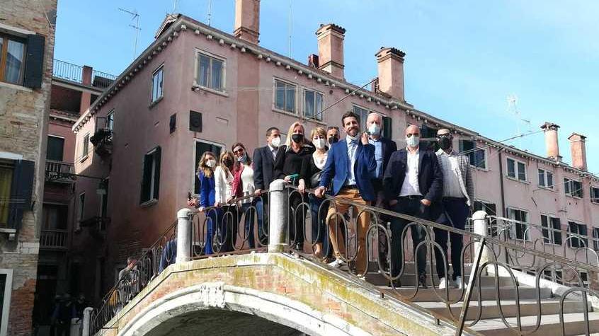 Il gruppo di pecciolesi a Venezia per la Biennale di architettura