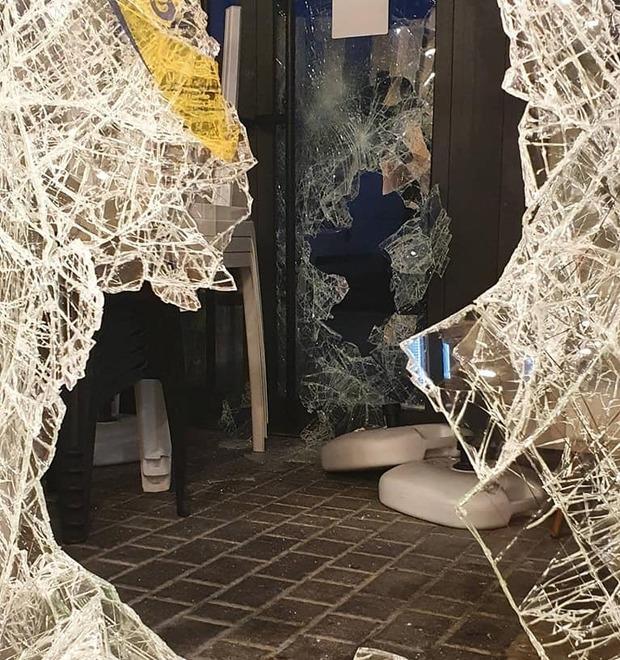 Spaccata alla pizzeria alla Filanda 