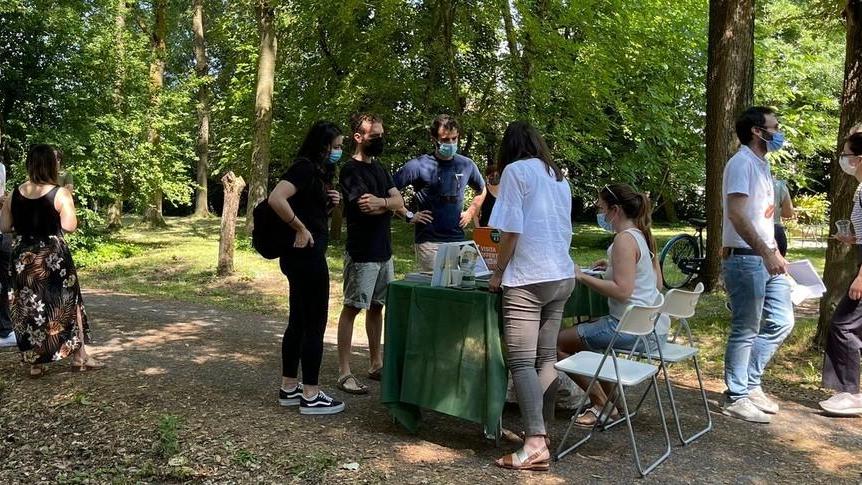 Piace il parco Bighi Col Fai cento visite in un fine settimana