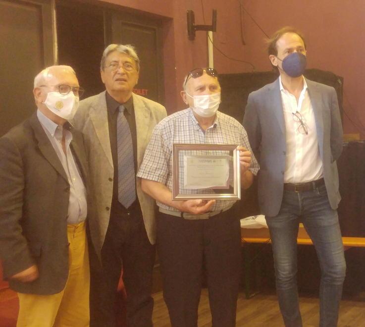 Un altro riconoscimento alla “stella al merito” Moretti