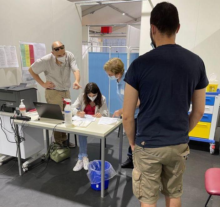 Unindustria e Confcooperative vaccinano i lavoratori alle Fiere