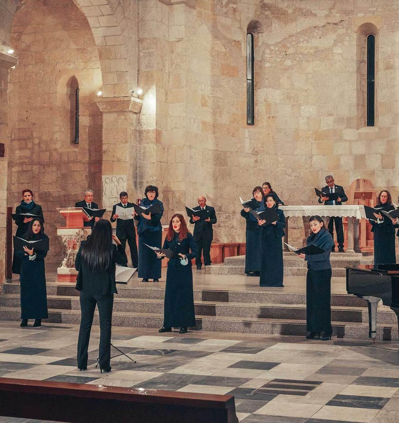 Il Coro polifonico turritano alla basilica di San Gavino