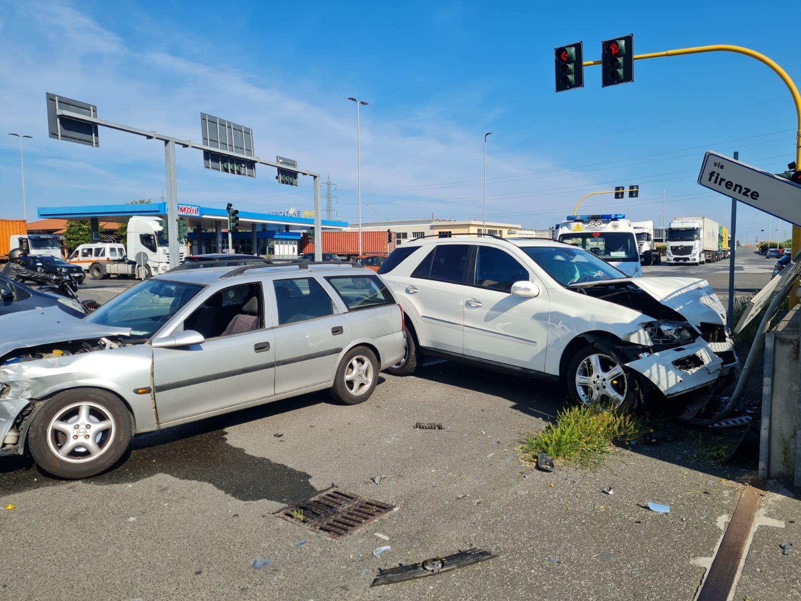 L'incidente al semaforo