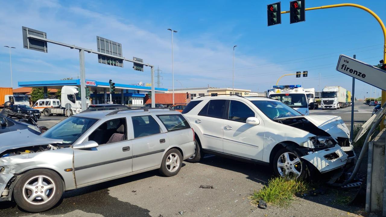 L'incidente al semaforo