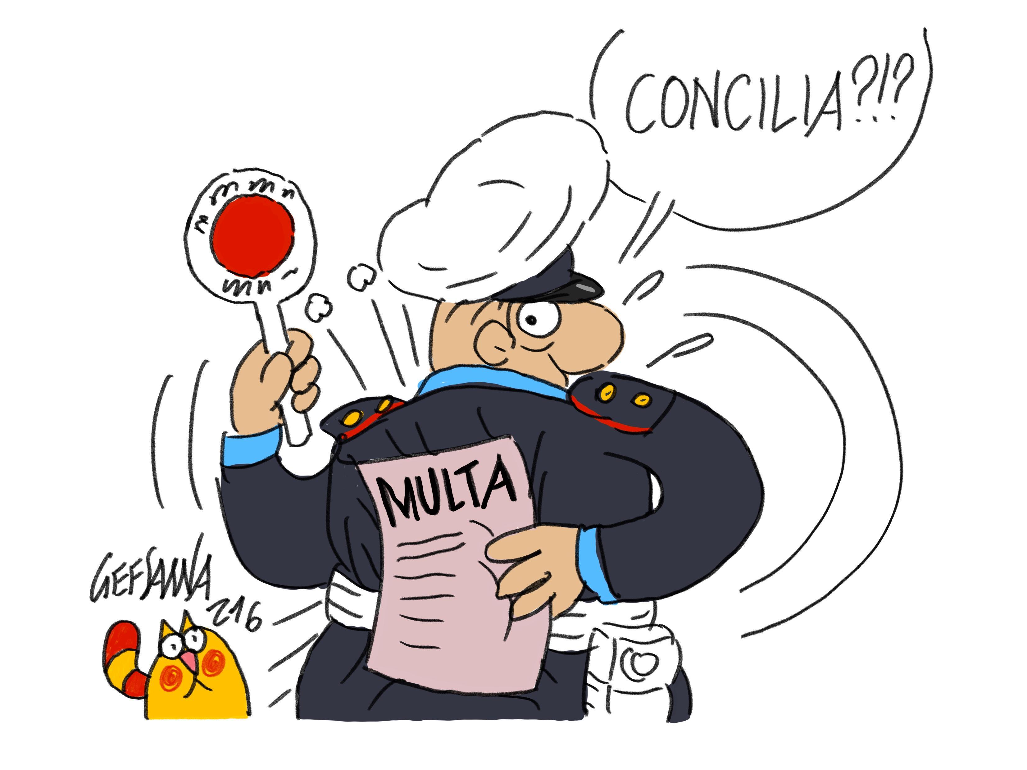 La vignetta di Gef: multe non riscosse alla Maddalena, dirigenti comunali condannati