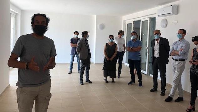 l sopralluogo nei nuovi appartamenti realizzati in via di Gello