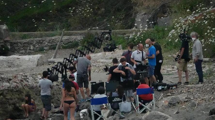 Il set in questi giorni all'Argentario del film "Colibrì" di Francesca Archibugi (Foto esclusive di Enzo Russo)