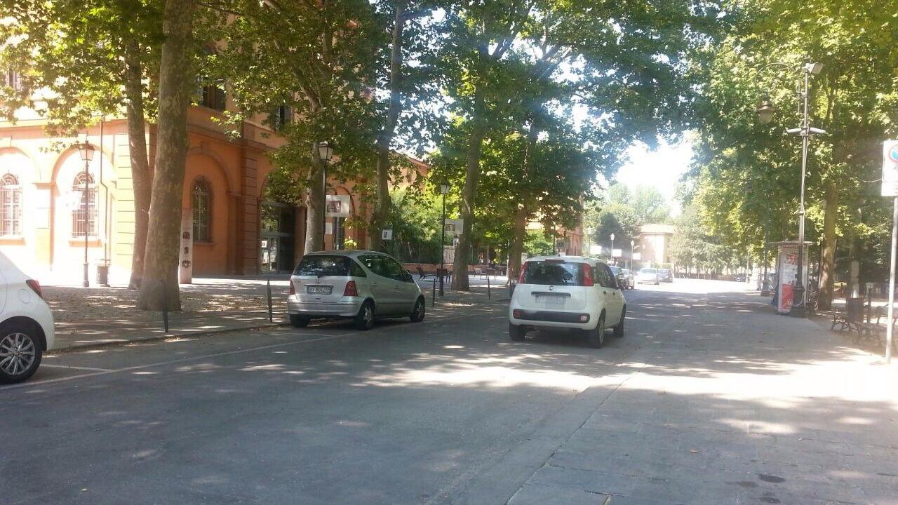 Ispettori Ausl in auto, durante un controllo