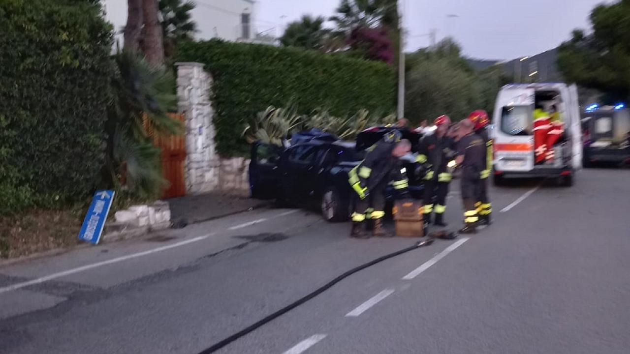 I soccorsi dopo l'incidente