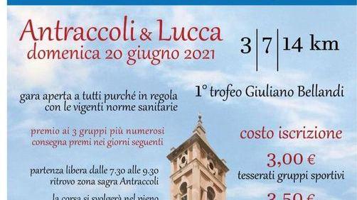 Sgambata Antraccoli e Lucca, domenica si corre l’edizione numero 45