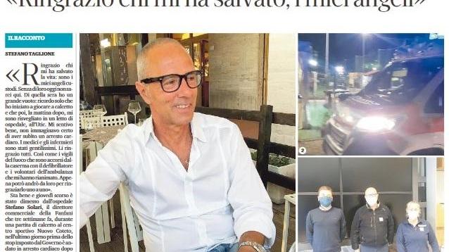 «Quando a calcetto in Coteto quel cuore tornò a battere»