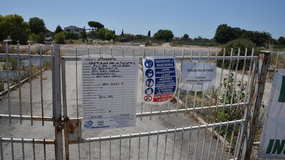 L'area ex Barbini già cantiere (Foto Agenzia fotografica Bf)