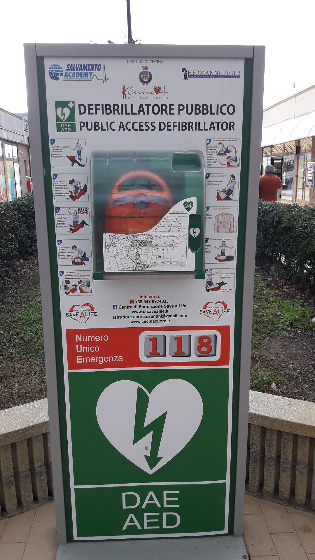 Sono 81 i defibrillatori tra Cecina e Rosignano: ecco dove si trovano