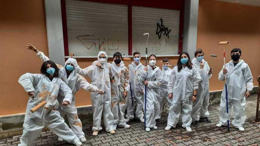 Murales anti bulli: quando la scuola dà il meglio di sé