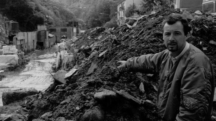 La morte, la paura e quella valanga di acqua e pietre