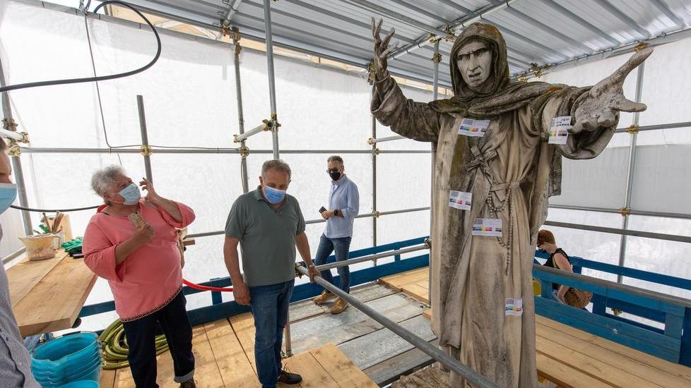 Savonarola, visite al cantiere