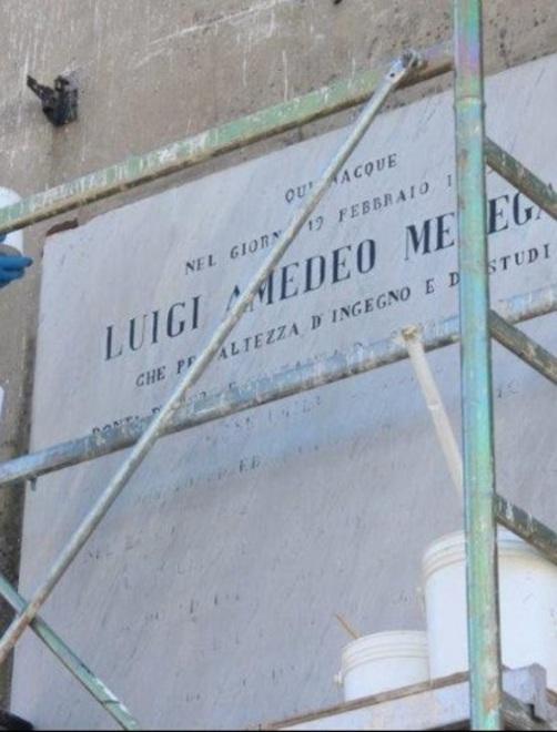 Terminato il restauro della lapide a Melegari Domani la cerimonia