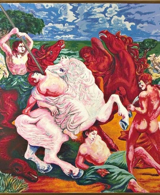 Il dipinto di Sassu va in mostra a Ravenna