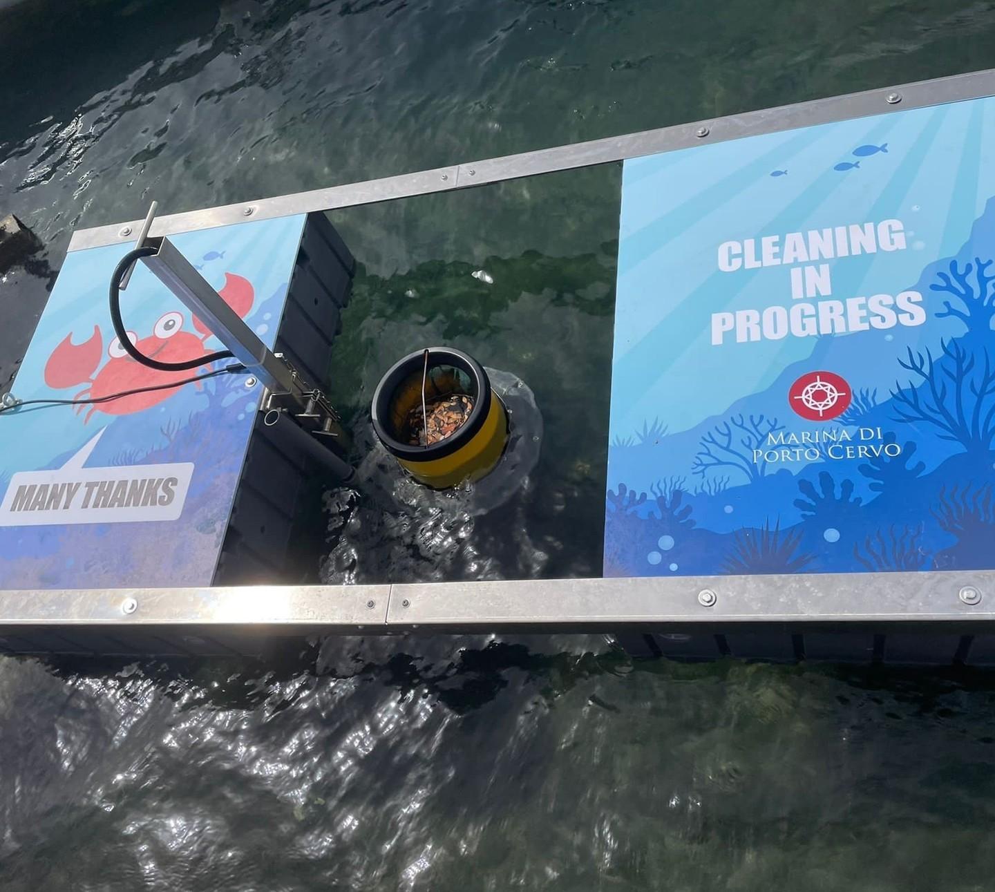 La Marina è green ci pensano i “seabin” a catturare i rifiuti 