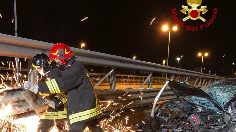 L'incidente alla rotonda di Capezzana