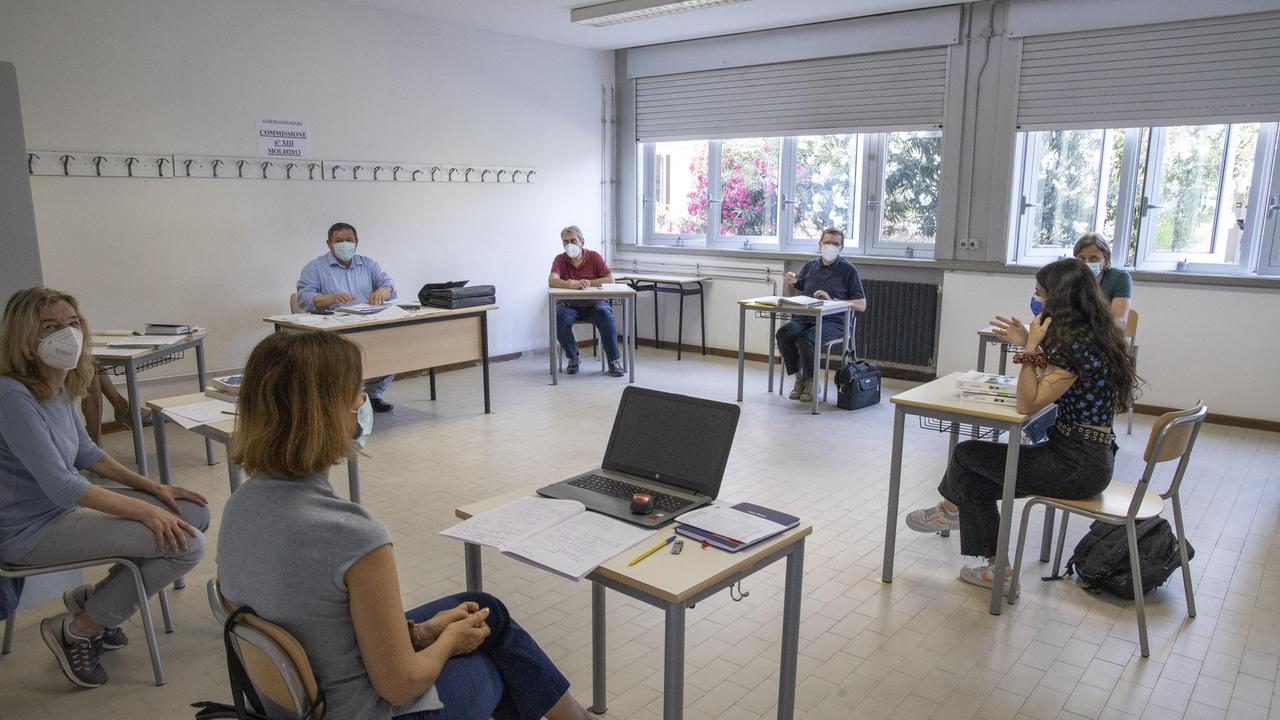 Il primo giorno dell'esame di maturità